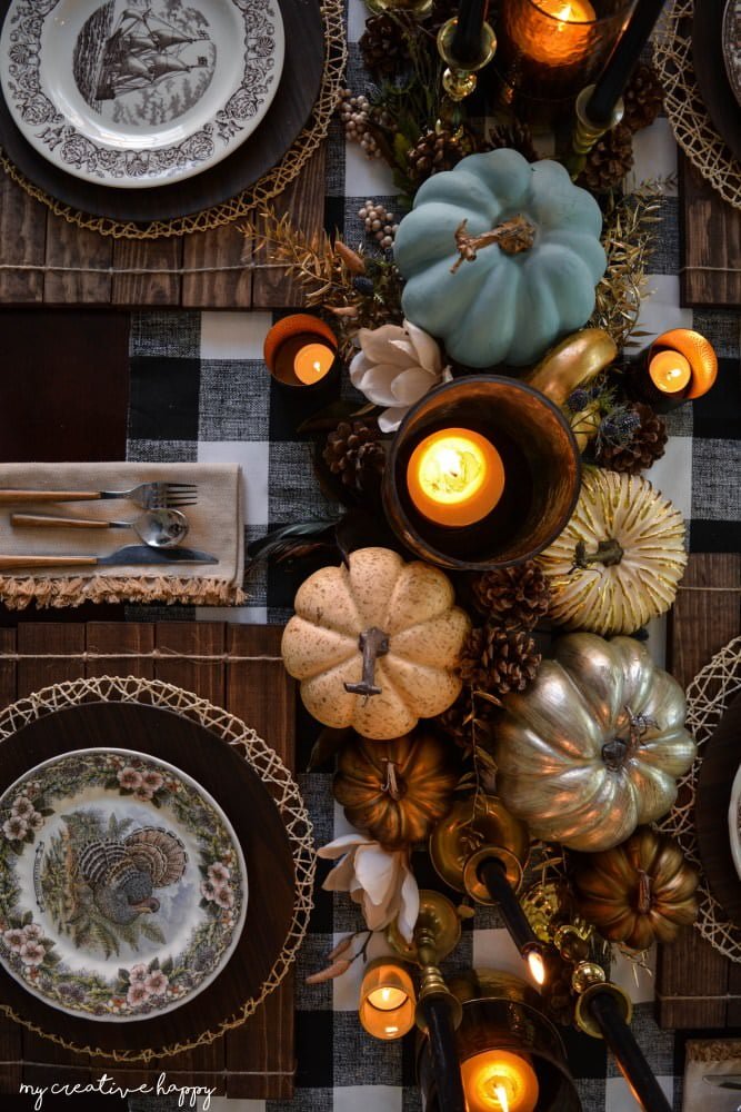 Buffalo Check: Black & White Year-Round Home Decor Ideas