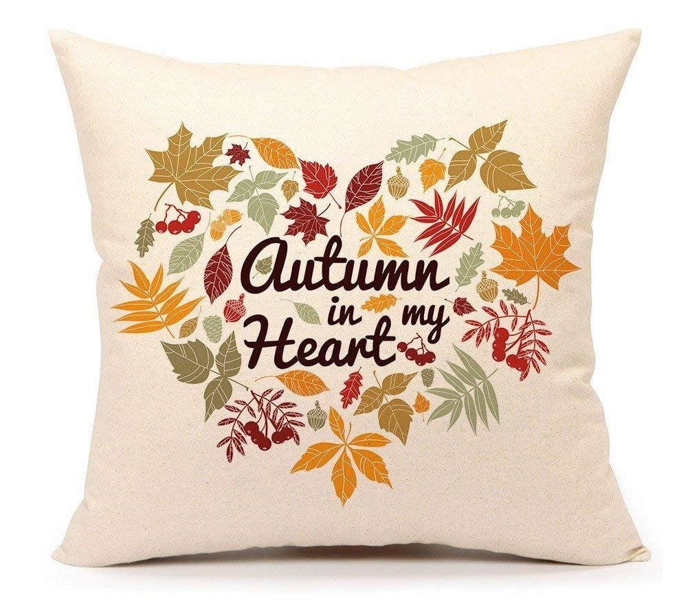Fall Inspired Throw Pillow Covers