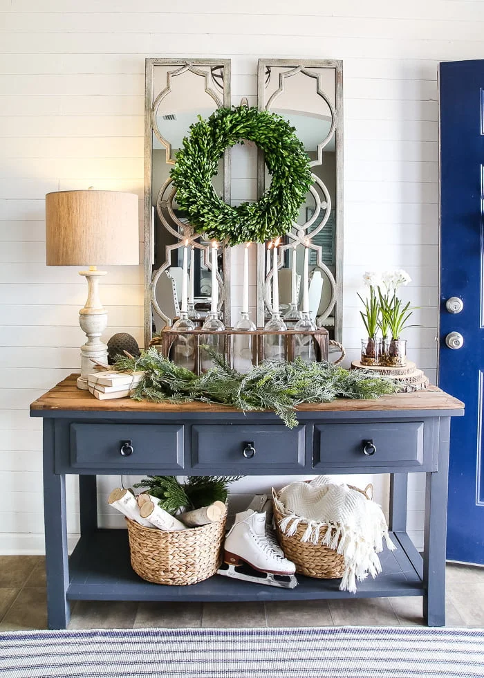 Neutral winter decor: how to decorate after Christmas
