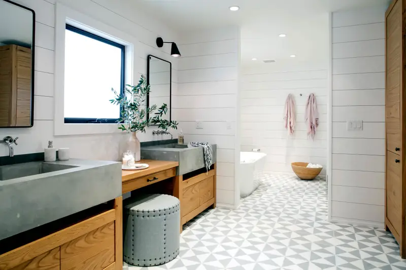 How to Get The Farmhouse Style Bathroom