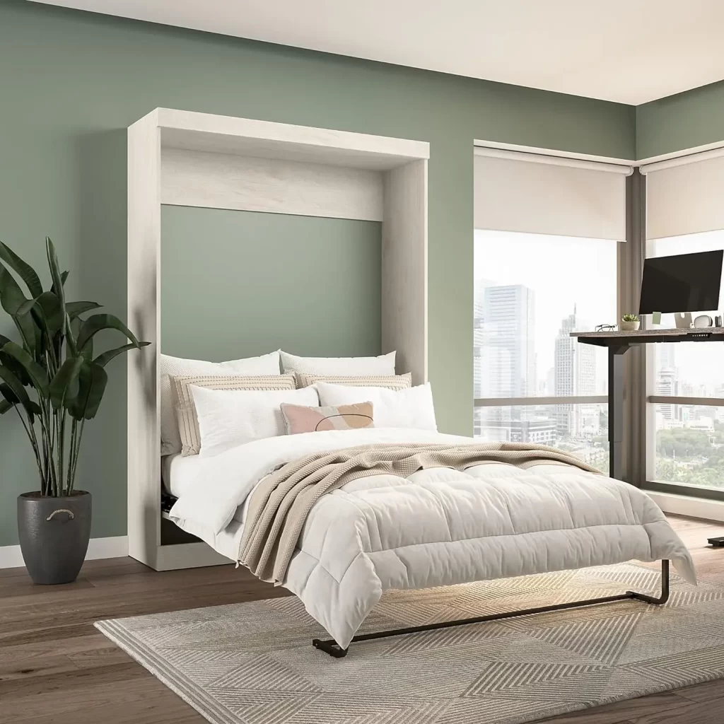 murphy_bed_in_bedroom a murphy bed is considered a flexible furniture which is ideal for small homes or apartments.
