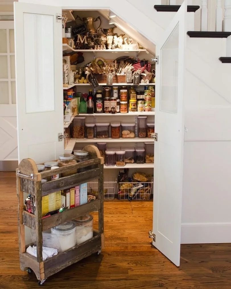 Under Stairs Pantry: A Dream Storage Solution for Small Kitchens